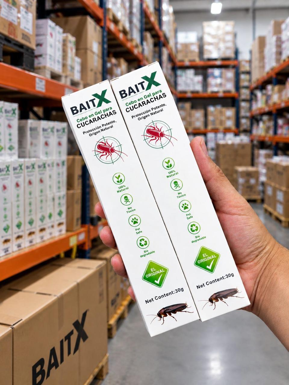 BaitX usado en un almacén